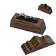 1Pc Black Walnut Wood Ring Storage Boxes with Magnetic Lid(OBOX-PH0001-06)-1