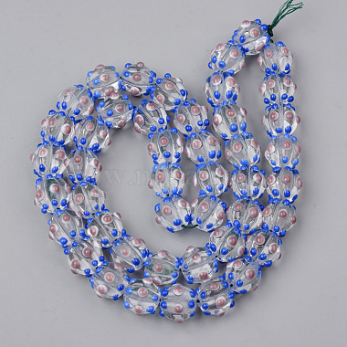 Handmade Lampwork Beads Strands(LAMP-N021-007B)-2
