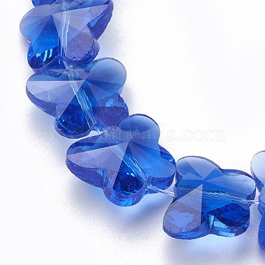 Perles en verre transparentes(GLAA-Q066-14mm-B09)-3