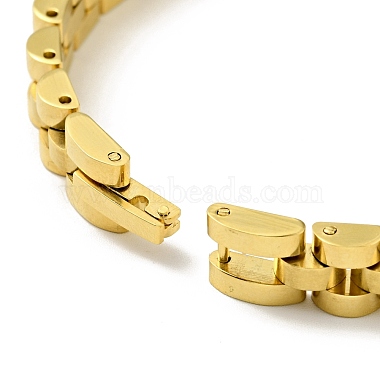 304 Stainless Steel Thick Link Chain Bracelet(BJEW-G649-11)-5