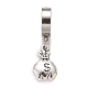 Tarnish Resistant Stainless Steel Moneybag with Dollar Sign Dangle Hoop Earrings(EJEW-G286-06P)-1