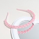 Solid Color Plastic Imitation Pearl Hair Band(PW-WG72696-02)-1