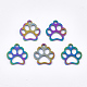 chapado iónico (ip) 201 amuletos para mascotas de acero inoxidable(STAS-Q201-JN210-01)-1