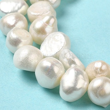 hebras de perlas de agua dulce cultivadas naturales(PEAR-E017-12)-4