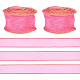 2 Rolls Polyester Mesh Ribbons(SRIB-TA0003-42B)-1