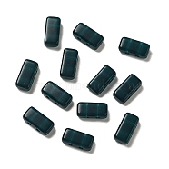 Opaque Acrylic Beads, Rectangle, Prussian Blue, 8x4x3mm, Hole: 1mm(OACR-M018-02D)