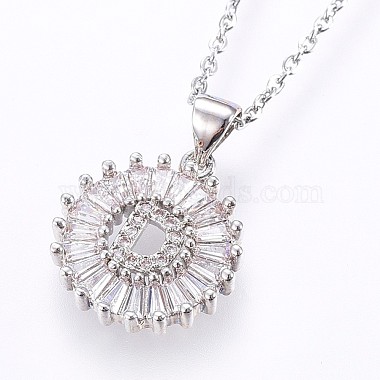 Clear Stainless Steel Necklaces