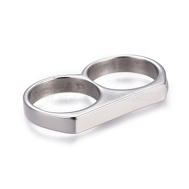 Tarnish Resistant 304 Stainless Steel Finger Rings(RJEW-O032-13P-18mm)-2