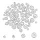 chgcraft 80pcs 4 perles creuses en laiton de style(KK-CA0001-65S)-1