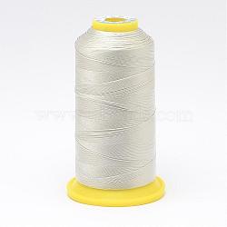 Nylon Sewing Thread, WhiteSmoke, 0.4mm, about 400m/roll(NWIR-N006-01D1-0.4mm)