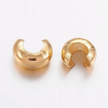 Brass Crimp Beads Covers(KK-H290-NFG-NF)-2