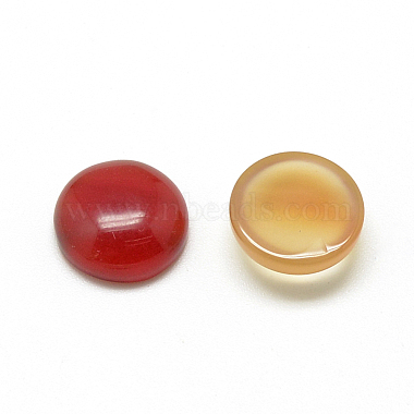 Natural Agate Cabochons(G-R416-10mm-12)-2