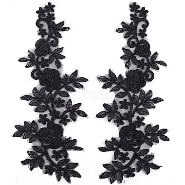 Black Polyester Ornament Accessories
