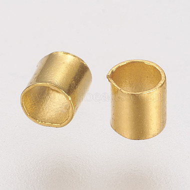 Brass Crimp Beads(KK-L021-G)-2