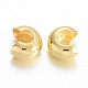 Brass Crimp Beads Covers(KK-F371-76G)-1