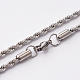 Collares de cadena de cuerda de 304 acero inoxidable(STAS-O056-A-10)-1