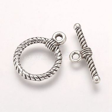 Alloy Toggle Clasps(X1-PALLOY-F178-01AS)-2