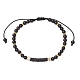 Natural Obsidian Braided Bead Bracelets(BJEW-JB11241-05)-2