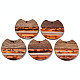 Resin & Walnut Wood Pendants(RESI-N025-014A-D01)-1