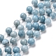 Brins de perles de célestite / célestine naturelles(G-I203-A-8mm)-1