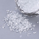 Transparentes perles de rocaille en verre(SEED-Q029-B-02)-1