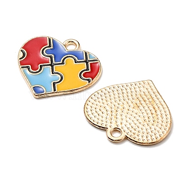 Alloy Enamel Pendants(ENAM-YW0002-38A)-2