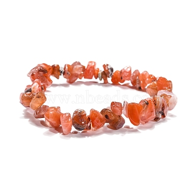 Coral Red Agate Bracelets