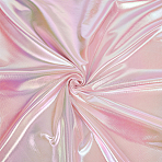 Polyester Laser Fabric, Clothes Bag Accessories, Pink, 1500x0.4mm(AJEW-CY0003-09A)