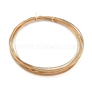 Yellow Gold Filled Brass Craft Wire, Half Hard, Square, Real 14K Gold Filled, 0.7mm, about 14.76 Feet(4.5m)/Roll(CWIR-NH0001-01G)