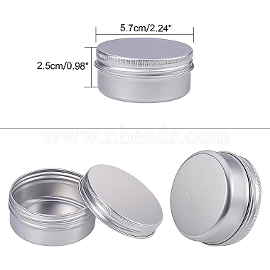 Round Aluminium Tin Cans(CON-BC0004-26P-50ml)-3