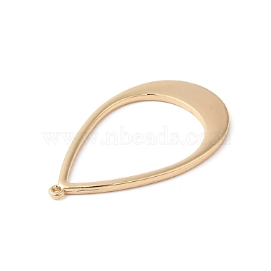 Brass Open Back Bezel Big Pendants(X-KK-O144-28G)-2