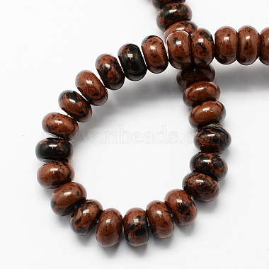 Natural Mahogany Obsidian Beads Strands(G-S105-8mm-08)-2