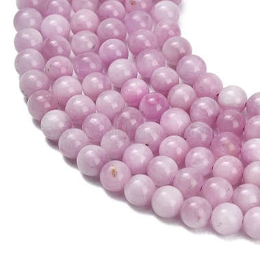 Natural Kunzite Beads Strands(X-G-F835-A01-6mm)-4