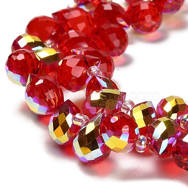 Electroplate Glass Beads Strands(X-EGLA-D030-17F)-3