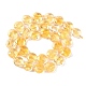 citrine naturelle brins de perles(G-N342-17)-3