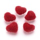 Faux Mink Fur Covered Cabochons(WOVE-F021-05S-03)-1