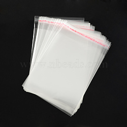 OPP Cellophane Bags, Rectangle, Clear, 14x9cm, Unilateral Thickness: 0.035mm, Inner Measure: 10.5x9cm(X-OPC-R012-03)