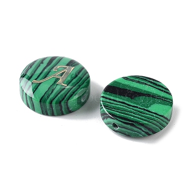 perles de malachite synthétiques(G-A238-01A)-2