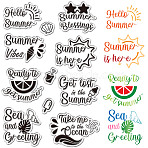 Plastic Stamps, for DIY Scrapbooking, Photo Album Decorative, Cards Making, Stamp Sheets, Word, 160x110mm(DIY-WH20018-0307)