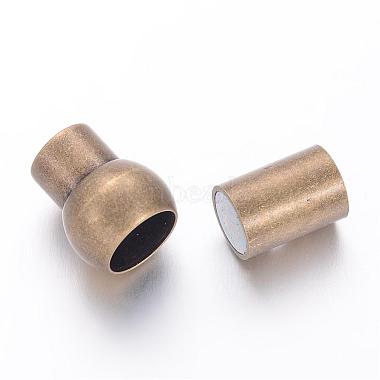 Brass Magnetic Clasps with Glue-in Ends(KK-H303-1)-2
