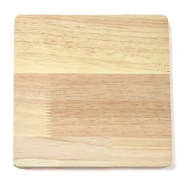 квадратная деревянная доска для вязания крючком(DIY-XCP0002-76)-2