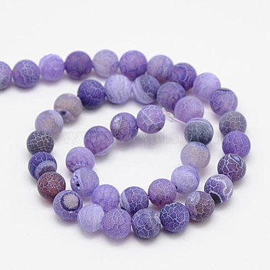 Natural Weathered Agate Beads Strands(G-G589-6mm-06)-3