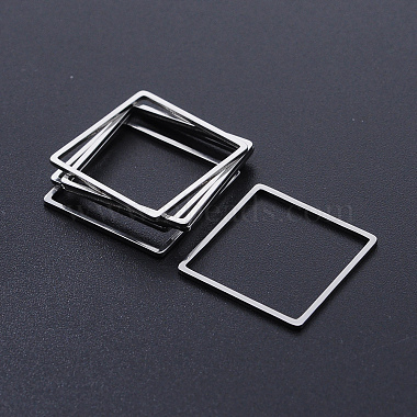 Stainless Steel Color Square Stainless Steel Linking Rings