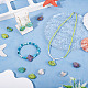 10St&uuml;ck handgefertigte Lampwork-Perlen(LAMP-TADJ0001-07A)-6