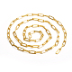 Brass Paperclip Chains(CHC-L044-01A-G)-3