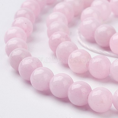 Natural Mashan Jade Round Beads Strands(X-G-D263-6mm-XS23)-2