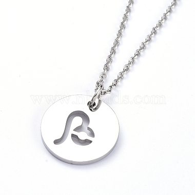 Non-Tarnish 304 Stainless Steel Pendant Necklaces(NJEW-E147-04P)-3