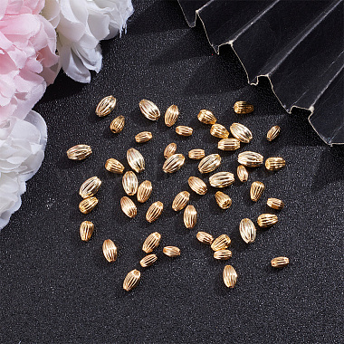 48Pcs 4 Style Brass Beads(KK-GO0001-08)-4