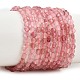 Natural Strawberry Quartz Beads Strands(GG-NH0007-B02-01)-1