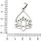 201 Stainless Steel Pendants(STAS-F316-36P)-3